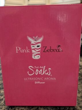 Pink Zebra Ultrasonic Aroma Diffuser